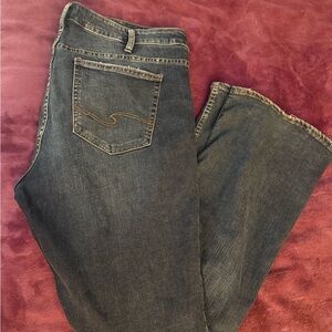 Silver Jeans Dark Blue Boot Cut Pants